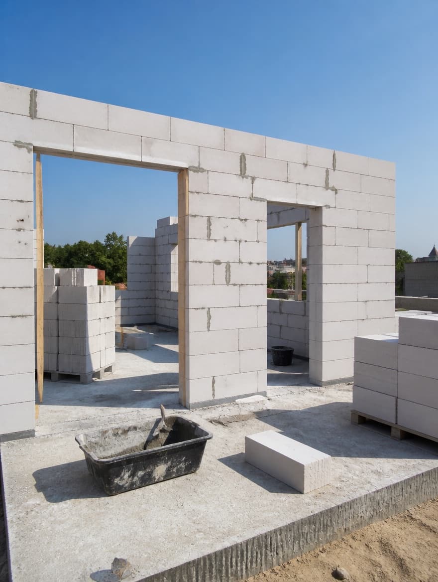Zidărie și structură — vizualizare Mark Mir Construct